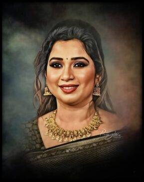 shreya ghoshal painting