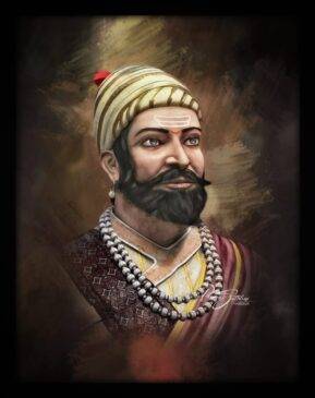 chhatrapati shivaji maharaj painting